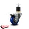 Service Caster 3'' Blue Poly Swivel 1-7/8'' Expanding Stem Caster Total Lock Brake SCC-EXTTL20S314-PPUB-BLUE-178 - alternate 2